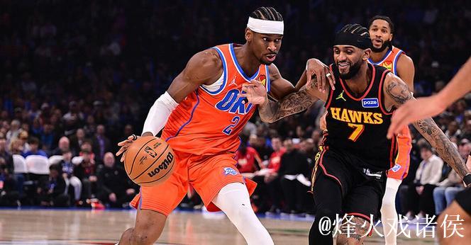 亚历山大39+6沃克30+5 雷霆力克老鹰致其7连败 亚历山大39+6沃克30+5 雷霆力克老鹰致其7连败